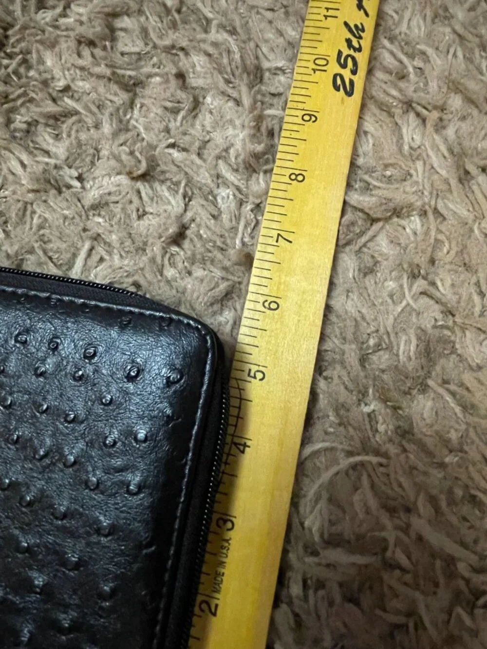 NWT Initials inc portfolio wallet black 8